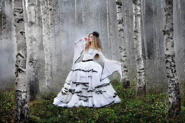 Allegiance, from the series Avaritia (2017). Model: Janika Seppälä